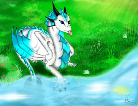 Shaded body + background